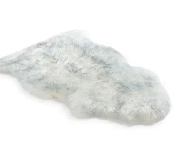 Premium New Zealand Sheepskin - Single Large Rug - Silver Fox